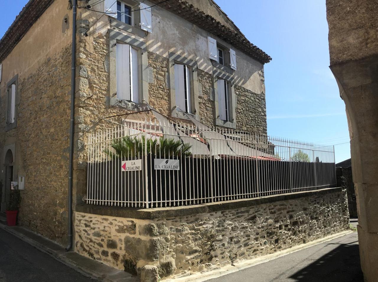 La Cigaline Bed & Breakfast Laure-Minervois Bagian luar foto
